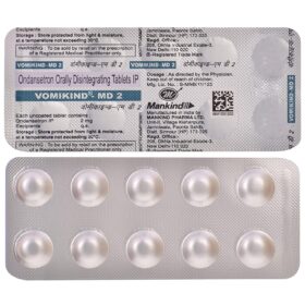 Ondansetron 2mg Tablet Vomikind MD