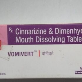 Dimenhydrinate 40mg Vomivert Tablet
