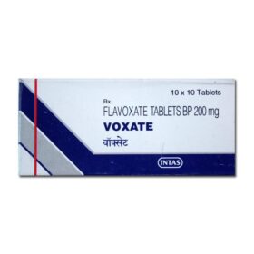 Flavoxate 200mg Tablet Voxate