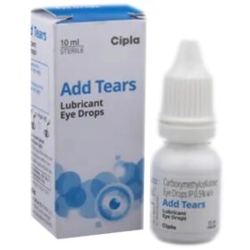 Carboxymethylcellulose (0.5% w/v) 10ml Add Tears Lubricant Eye Drop