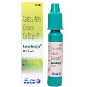 Carboxymethylcellulose (0.5% w/v) 10ml Lacrimos Eye Drop
