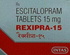 Escitalopram 15mg Tablet Rexipra