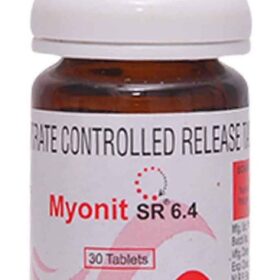 Nitroglycerin 6.4mg Tablet Myonit SR