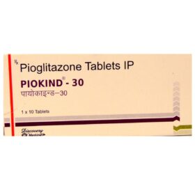 Pioglitazone 30mg Tablet Piokind