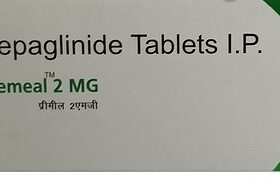 Repaglinide 2mg Tablet Premeal