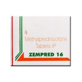 Methylprednisolone 16mg Tablet Zempred