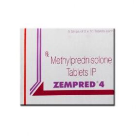 Methylprednisolone 4mg Tablet Zempred
