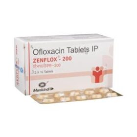 Ofloxacin 200mg Tablet Zenflox