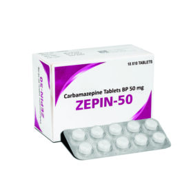 Carbamazepine 50mg Tablet Zepin