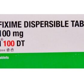 Cefixime+Clavulanic Acid 100mg/62.5mg Zifi-CV100 DT Tablet