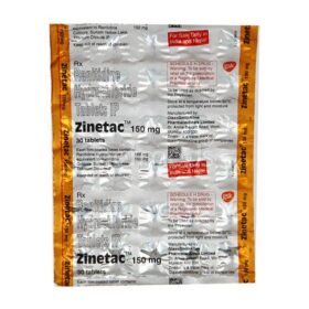 Ranitidine 150mg Tablet Zinetac