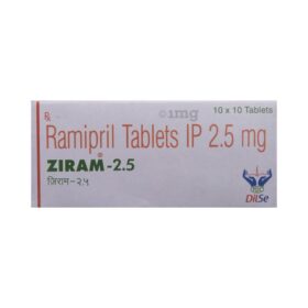 Ramipril 2.5mg Capsule Ziram