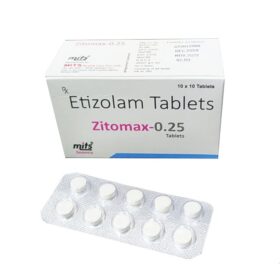 Etizolam 0.25mg Tablet Zitomax