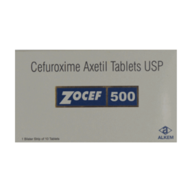 Cefuroxime 500mg Tablet Zocef 500