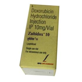 Doxorubicin 10mg Injection Zubidox