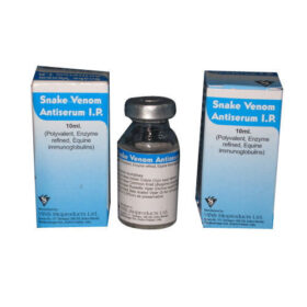 Snake Venom Antiserum (Polyvalent) 10ml Asvs Injection