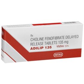 Fenofibrate 135mg Tablet Adilip