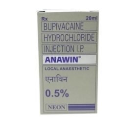 Bupivacaine 20ml Anawin 0.5% Injection