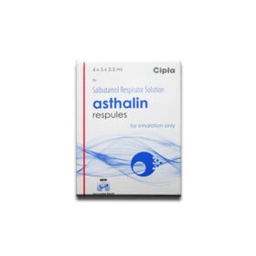 Salbutamol 2.5mg Asthalin Respules