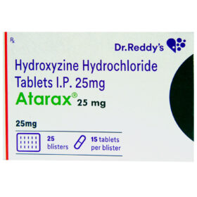 Hydroxyzine 25mg Tablet  Atarax