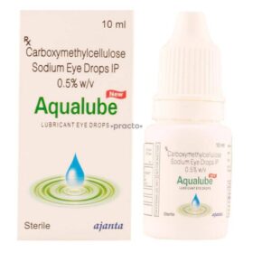 Carboxymethylcellulose (0.5% w/v) 10ml Aqualube Eye Drop