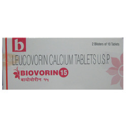 Leucovorin Calcium 15mg Biovorin tablet