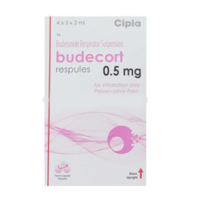 Budesonide 0.5 mg Budecort Respules 2ml