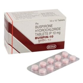 Buspirone 10mg Tablet Buspin