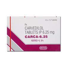 Carvedilol  6.25mg Tablet Carca