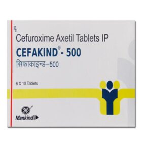 Cefuroxime 500mg Tablet Cefakind 500