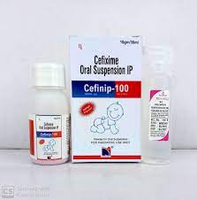 Cefixime Oral Suspension 100mg Cefinip 100