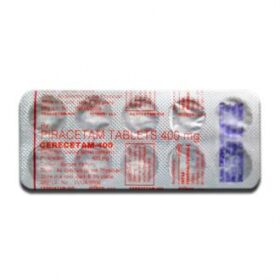Piracetam 400mg Tablet Cerecetam
