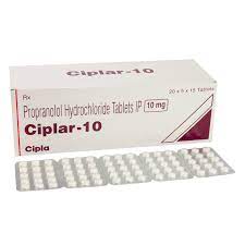 Propanolol 10mg Tablet Ciplar