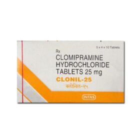 Clomipramine 25mg Tablet Clonil
