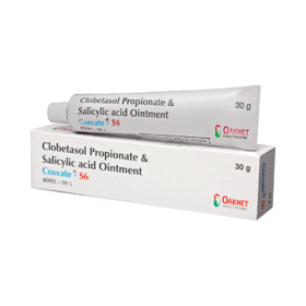 Clobetasol salicyclic Acid 30g Cosvate-S6 Ointment