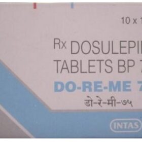 Dosulepin 75mg Tablet Do Re Me