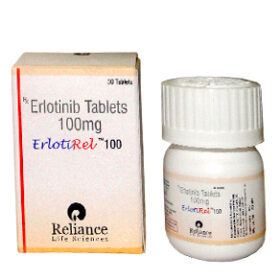 Erlotinib 100 mg Tablet Erlotirel