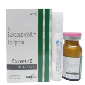 Esomet 40mg Injection Esomeprazole