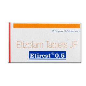 Etizolam 0.5mg Tablet Etirest