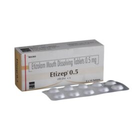 Etizolam 0.5mg Tablet Etizep