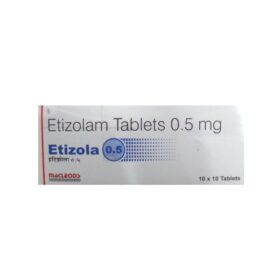 Etizolam 0.5mg Tablet Etizola