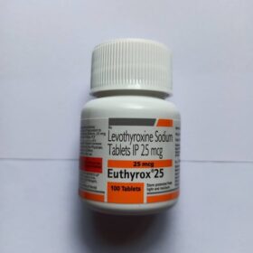 Levothyroxine sodium 25 mcg Thyrodac 100 Tablets