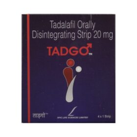 Tadalafil 5mg Disintegrating Strip Sugar Free Tadgo