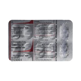 Ethambutol 400mg Capsule Mycobutol