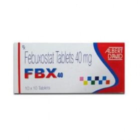 Febuxostat 40mg Tablet FBX