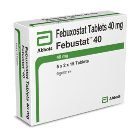 Febuxostat 40mg Tablet Febustat