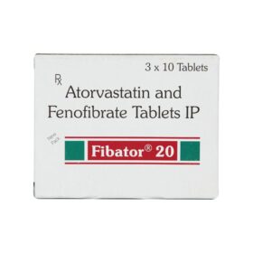 Fenofibrate 145mg Fibator 20 Tablet