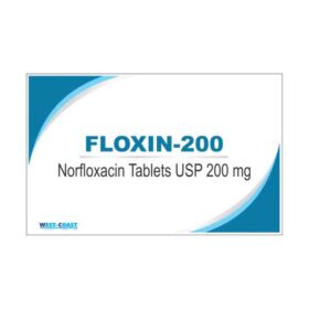 Norfloxacin 200mg Tablet Floxin
