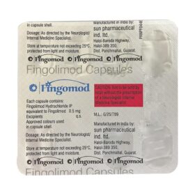 Fingolimod 0.5mg Fingomod capsule