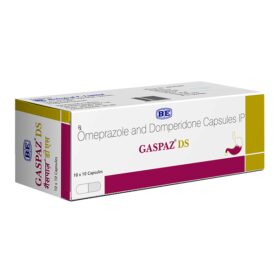 Domperidone&Omeprazole 10mg/20mg Gaspaz DS Capsule